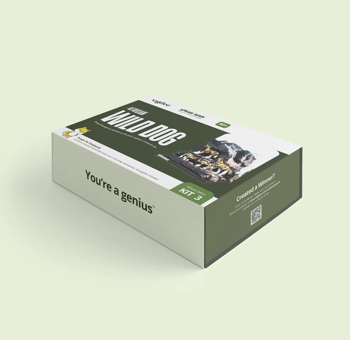 African Wild Dog DIY Craft Kit