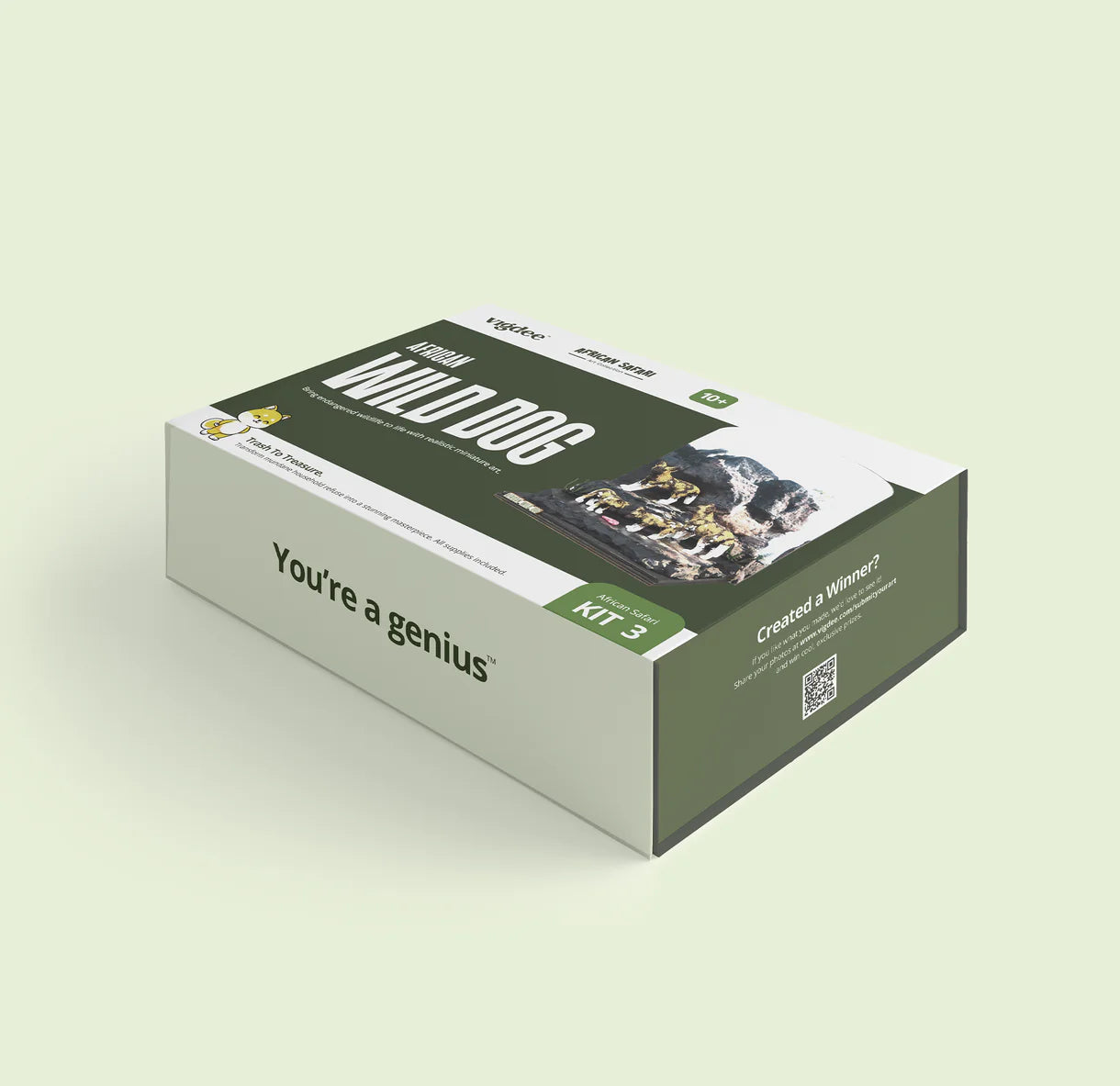 African Wild Dog DIY Craft Kit