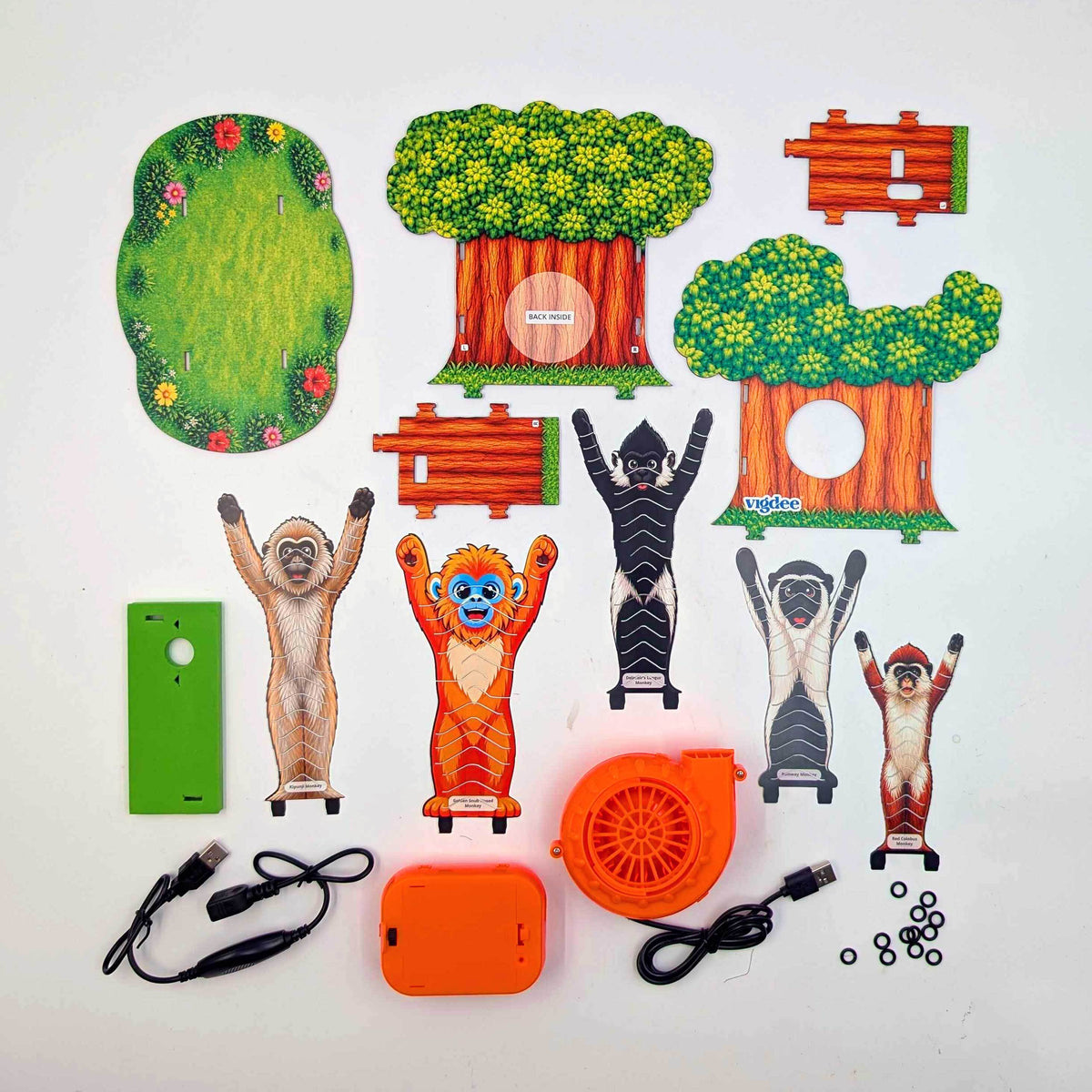 Air-Powered Dancing Monkey Kit