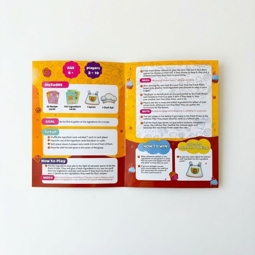 Bake Off Card Game (Learn Recipe Building)