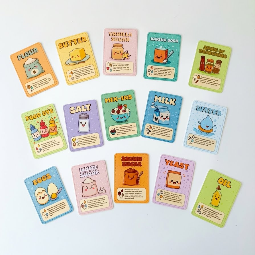 Bake Off Card Game (Learn Recipe Building)