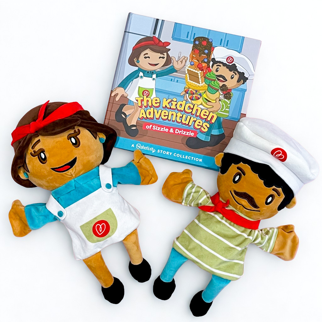Sizzle and Drizzle Plush Dolls & Storybook Set Bundle