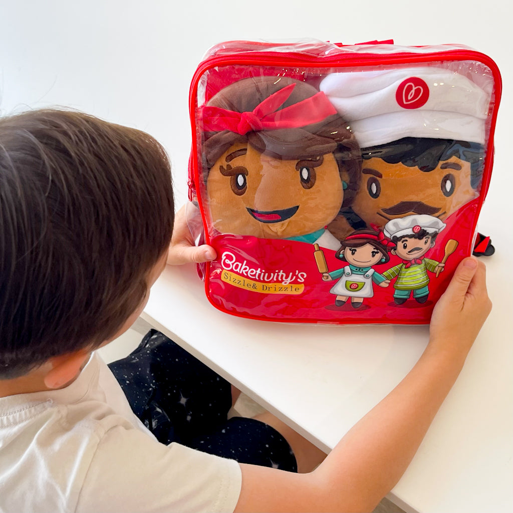 Sizzle and Drizzle Plush Dolls & Storybook Set Bundle