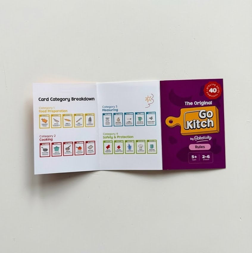 Go Kitch Card Game (Learn Kitchen Tools)