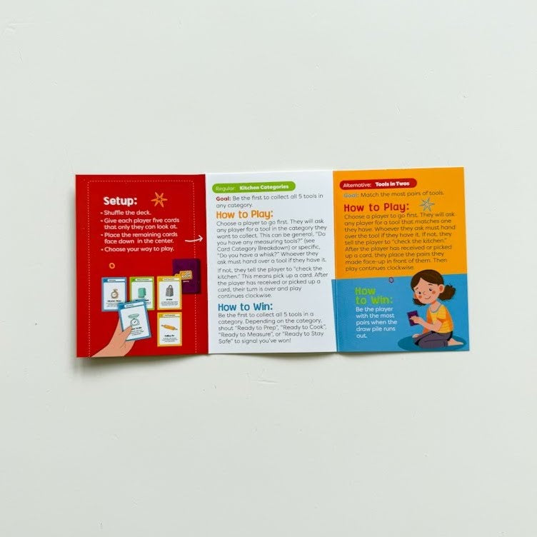 Go Kitch Card Game (Learn Kitchen Tools)