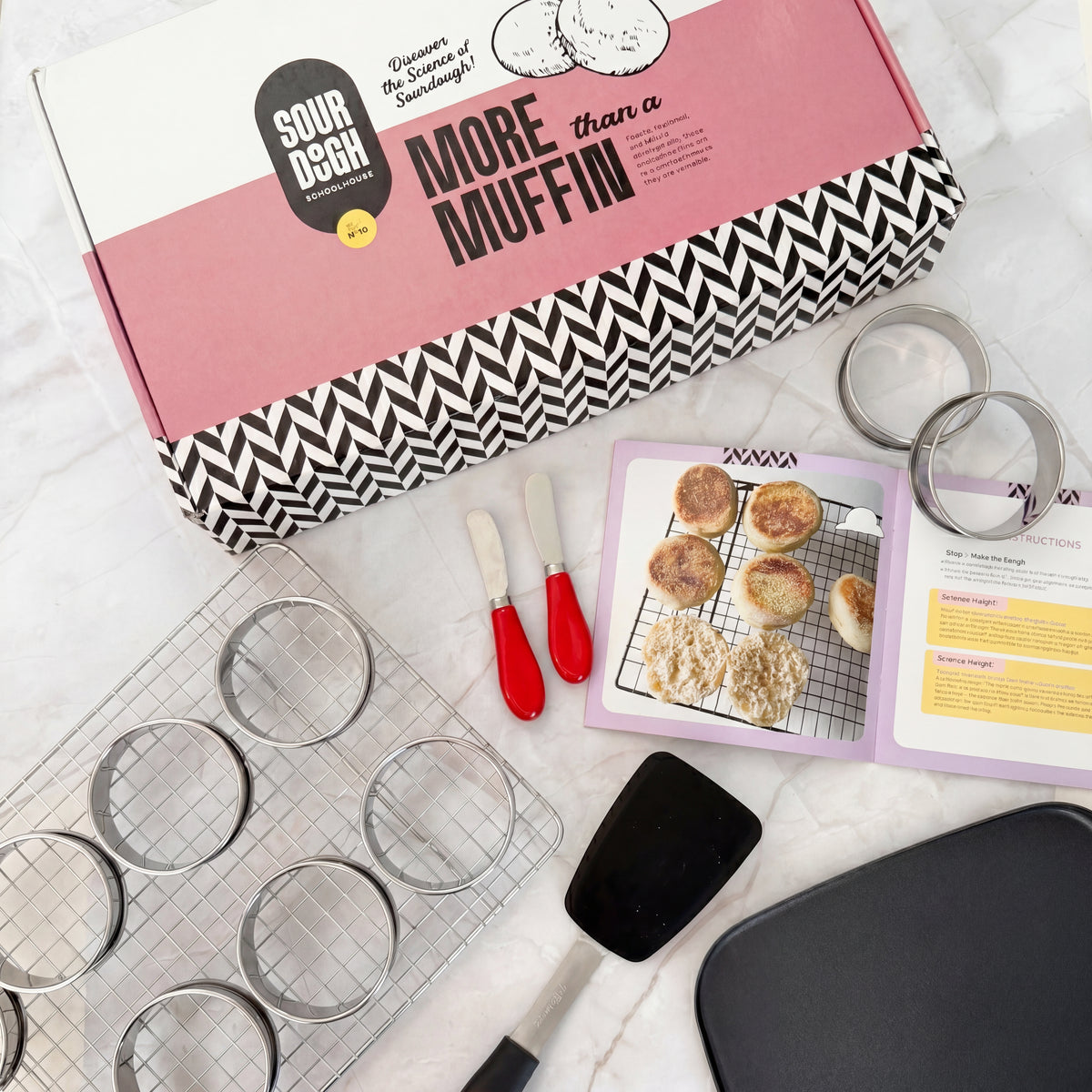 Sourdough English Muffins Kit