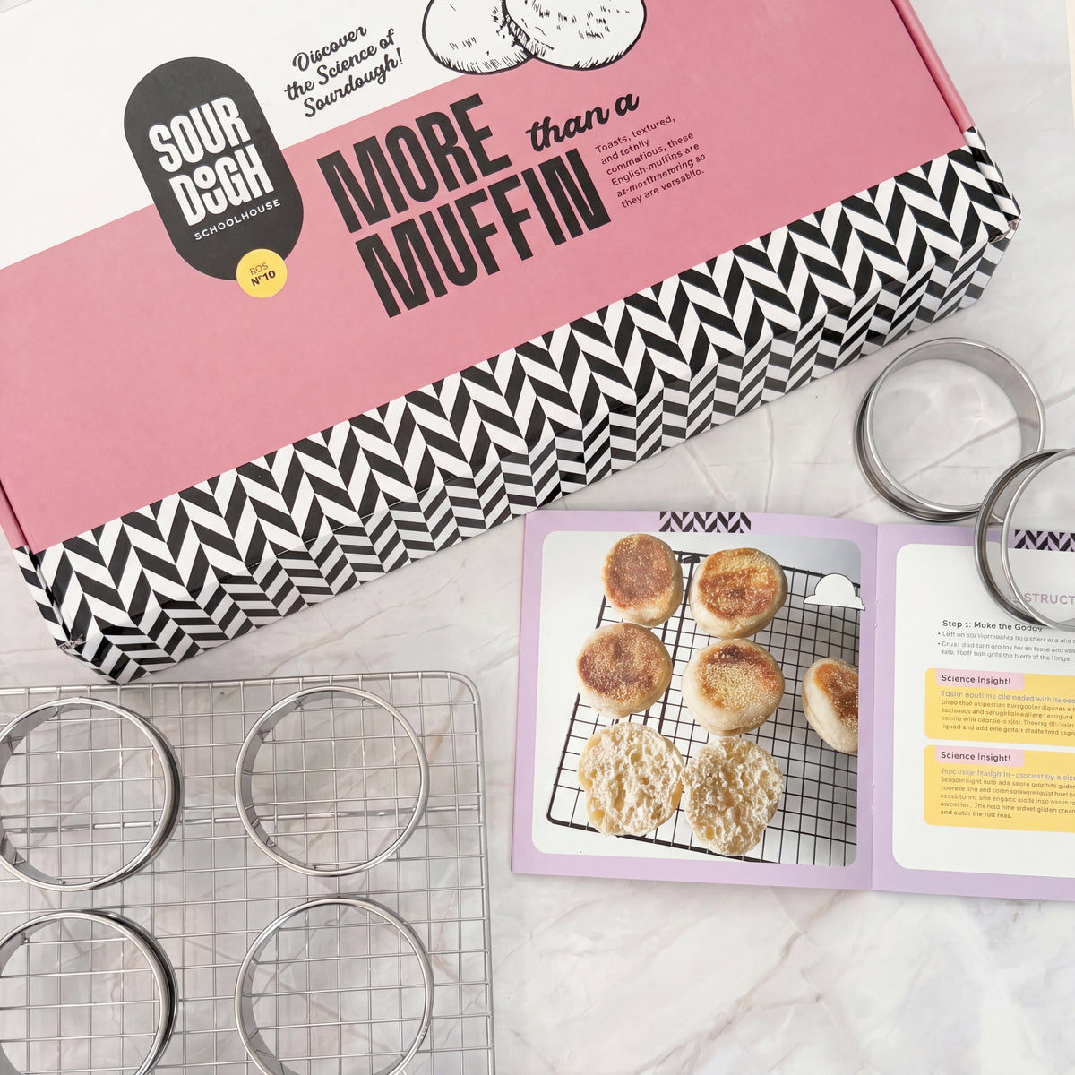 Sourdough English Muffins Kit