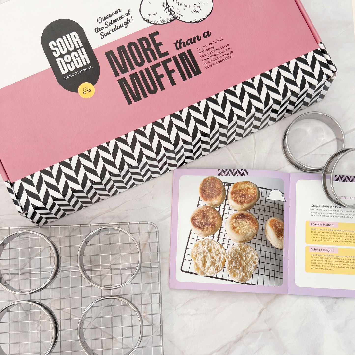 Sourdough English Muffins Kit