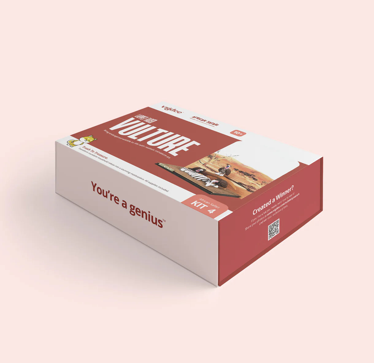 Lappet Faced Vulture DIY Craft Kit
