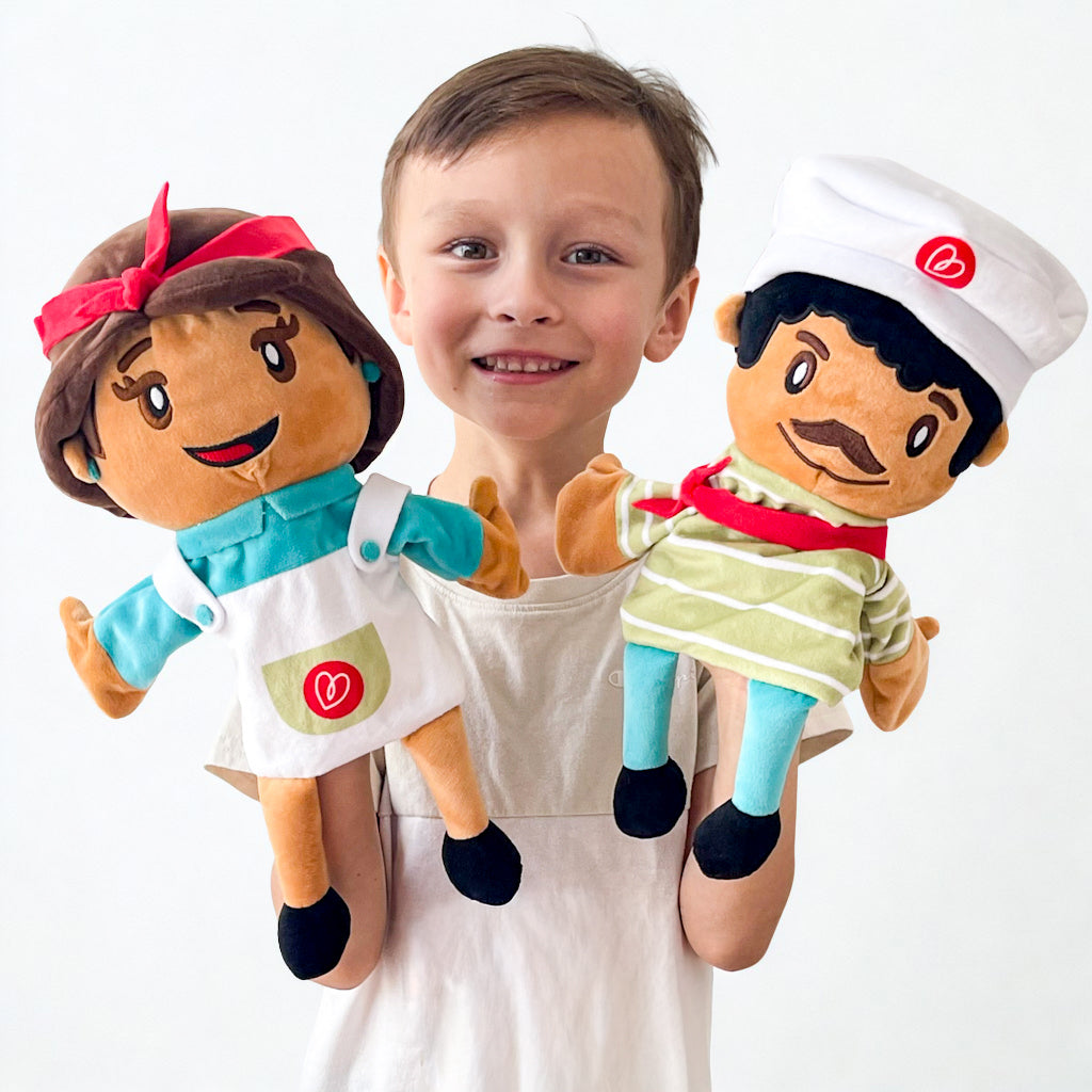 Sizzle and Drizzle Plush Dolls & Storybook Set Bundle