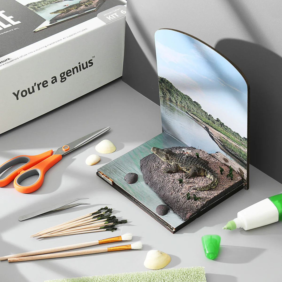 Nile Crocodile Craft Kit