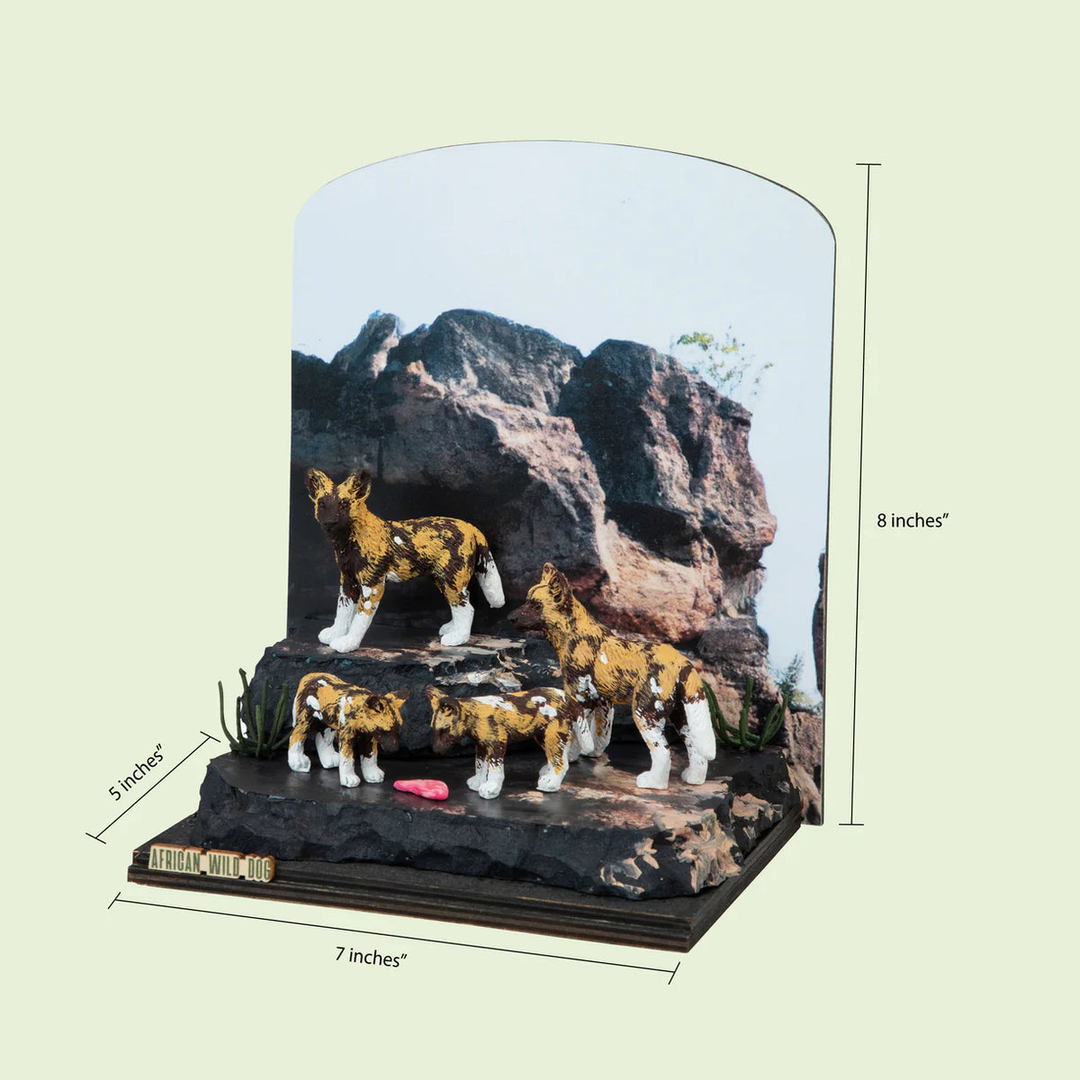 African Wild Dog DIY Craft Kit