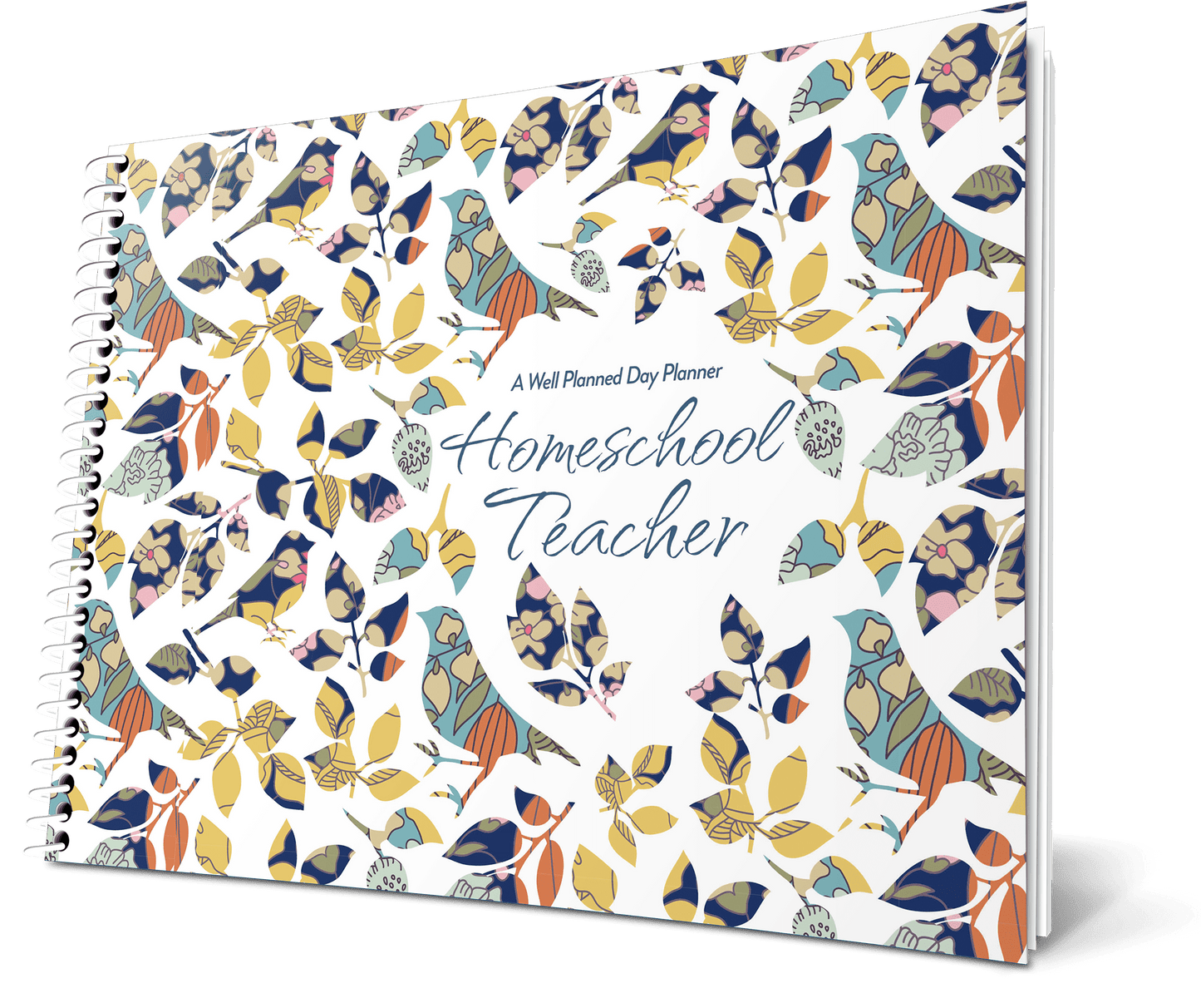 Well Planned Day: Homeschool Planner - Applique Landscape (5-6 Students)