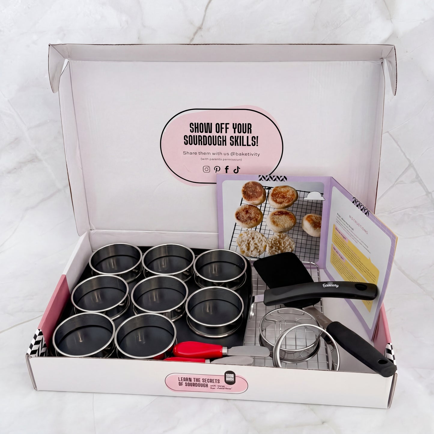 Sourdough English Muffins Kit