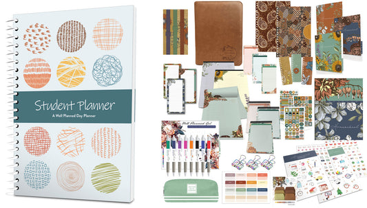 ULTIMATE STUDENT BUNDLE: Well Planned Day: Student Planner (Grades 3-8) - Circles